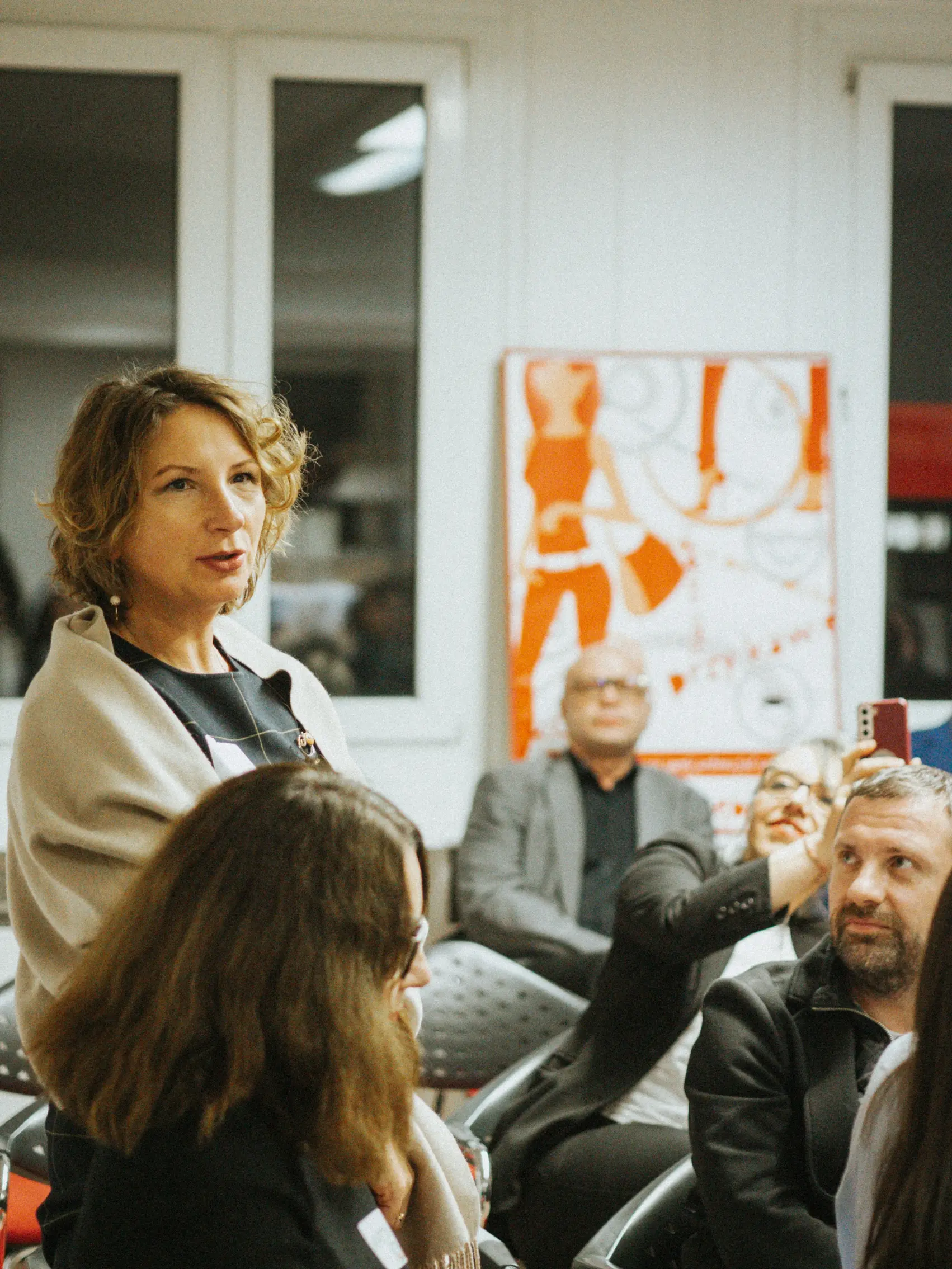 Picture of people networking